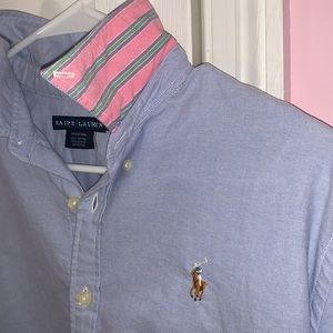 EUC Ralph Lauren Slim Fit Button Down Oxford - 12